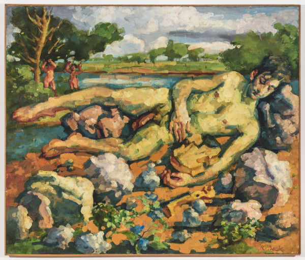 Death of Orpheus by Rosemarie Beck (Rosemarie Beck Foundation)