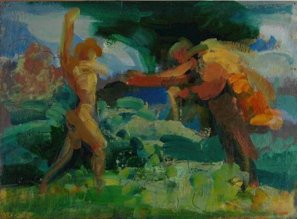 Prospero and Ariel by Rosemarie Beck (Rosemarie Beck Foundation)