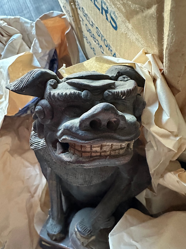 Vintage Onigawara Figurine (Roof tile / fixture)