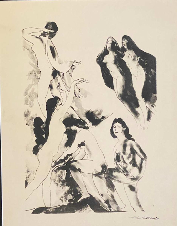 4 Arthur B Davies Pieces