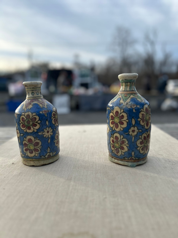 Iznik Pottery (matching vases)