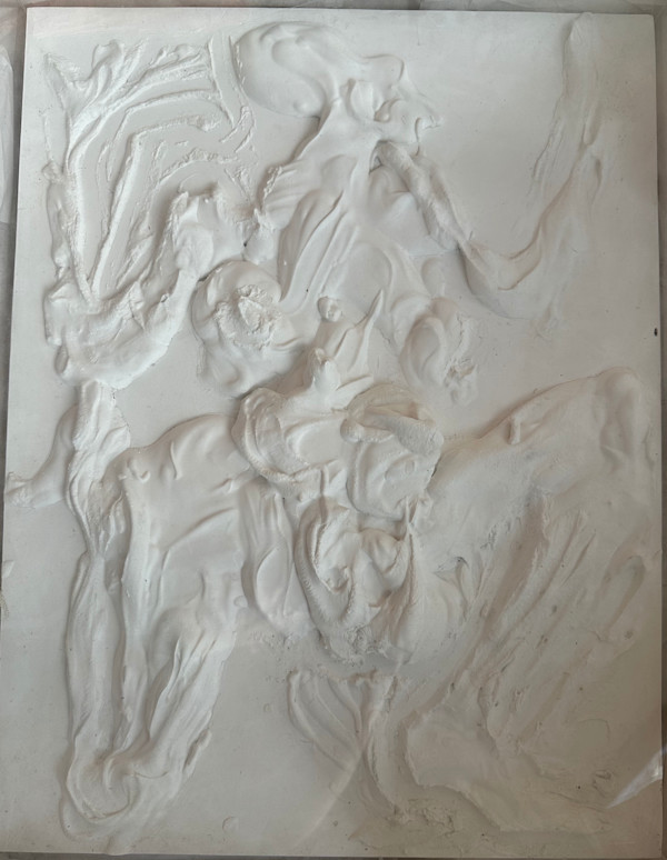 Unknown: Lady in Plaster by Peter Agostini