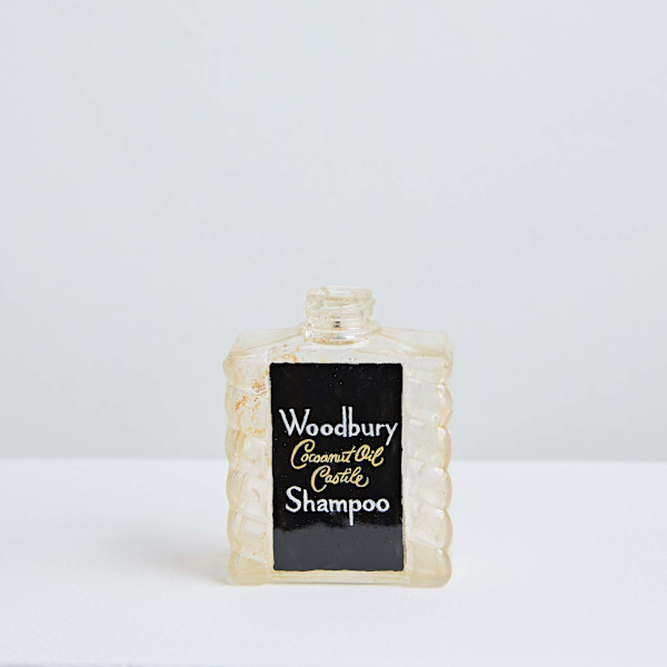 Woodbury Cocoanut Castile Shampoo, Manufactured by John H. Woodbury, Inc, c. 1953 by Karen Mainenti