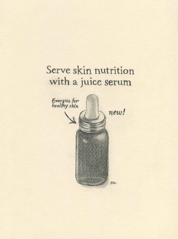 Serve Skin Nutrition with a Juice Serum