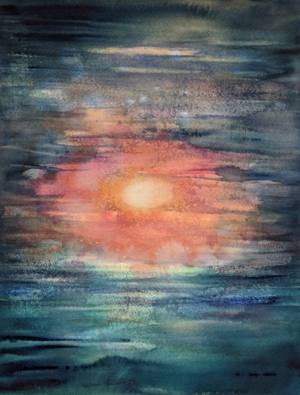 Cosmic Sky by Marjorie  Cutting