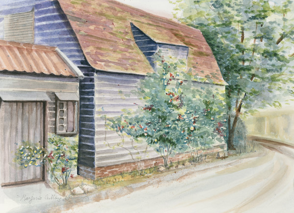 Essex Barn by Marjorie  Cutting
