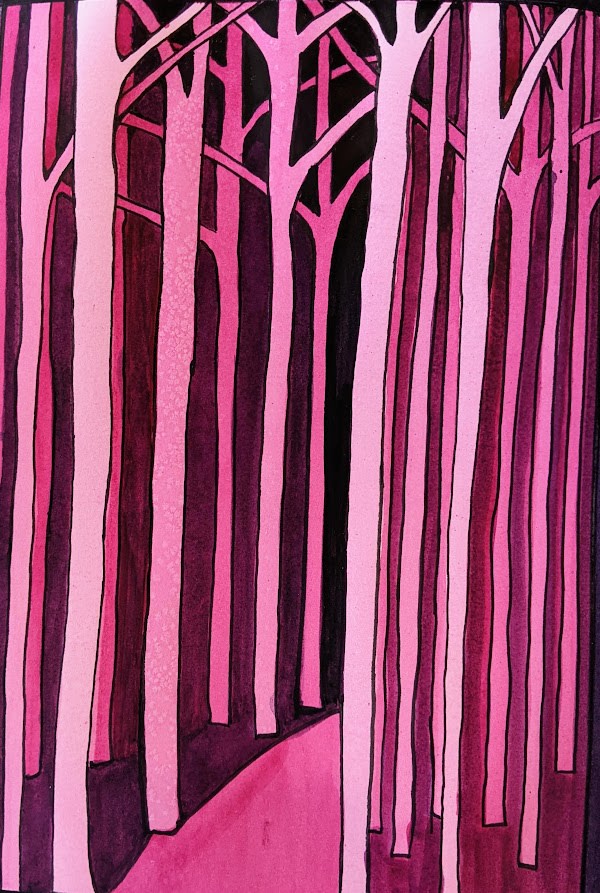 Into The Woods by Marjorie  Cutting