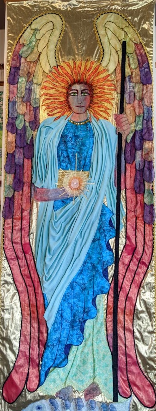 The Healer,  Arc Angel Raphael by Marjorie  Cutting