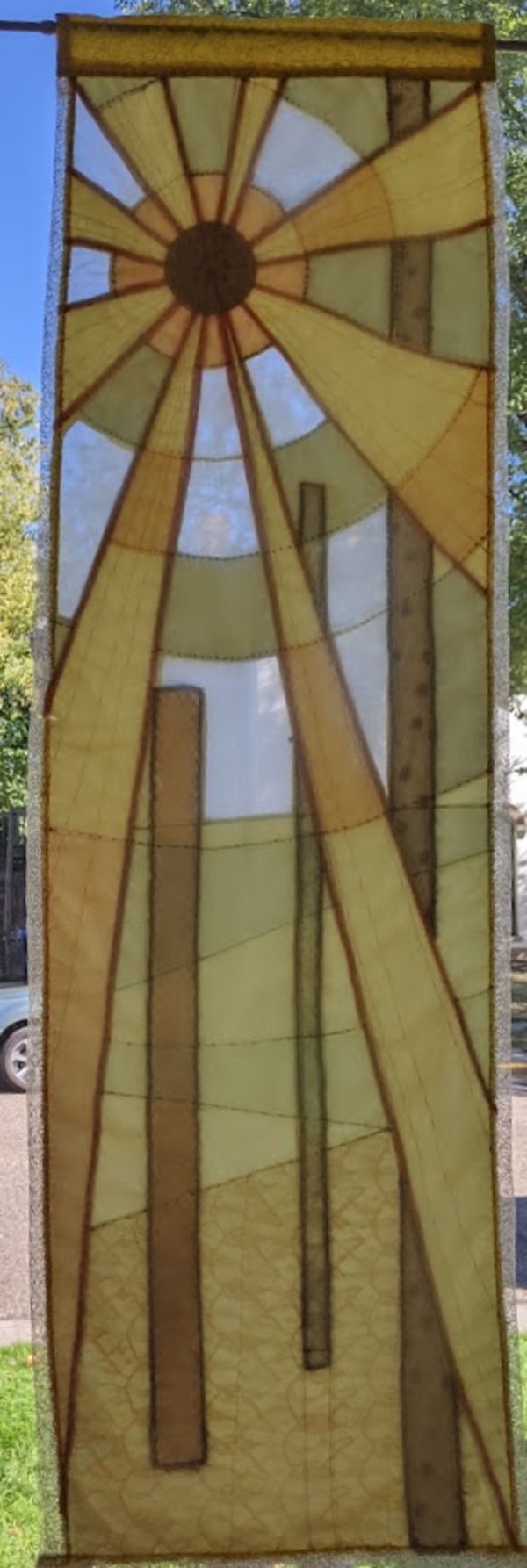 Sun Rays by Marjorie  Cutting