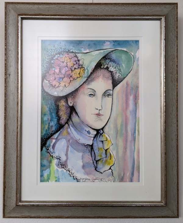 Woman in a Hat by Marjorie  Cutting