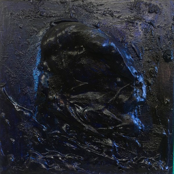 52.  Transfiguration Dark blue/black on Dark blue/black by Stephen Bishop