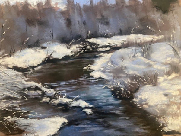 Little Sandcreek in Snow by T Kurtz
