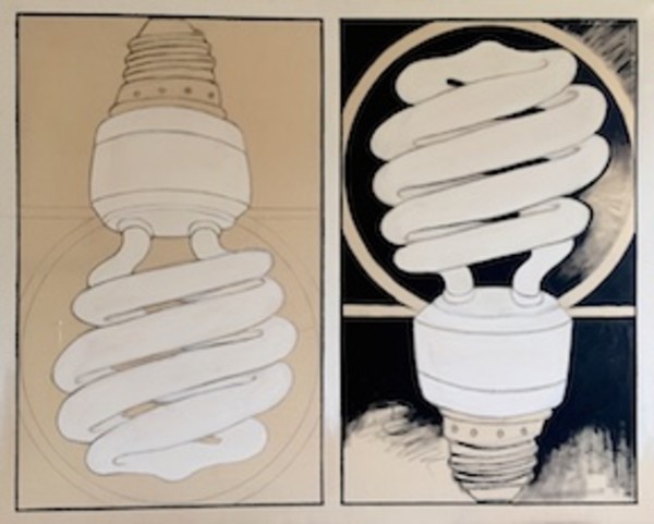Light Bulbs Series XII by Floyd D. Tunson
