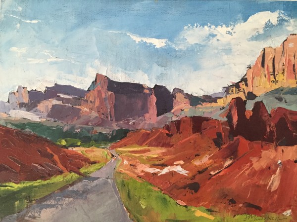 Capital Reef Drive by Judy McSween