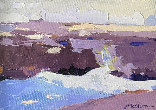 Winter Marsh (framed) by Judy McSween