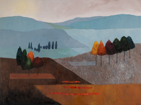 Fallen Leaves by Paula Cleggett