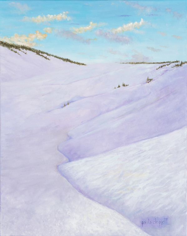 Silver Snow by Paula Cleggett