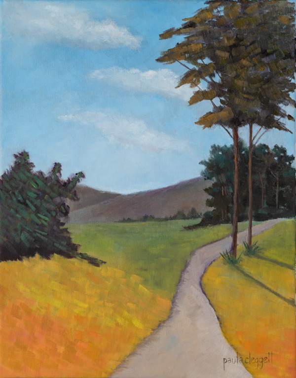 Country Road by Paula Cleggett