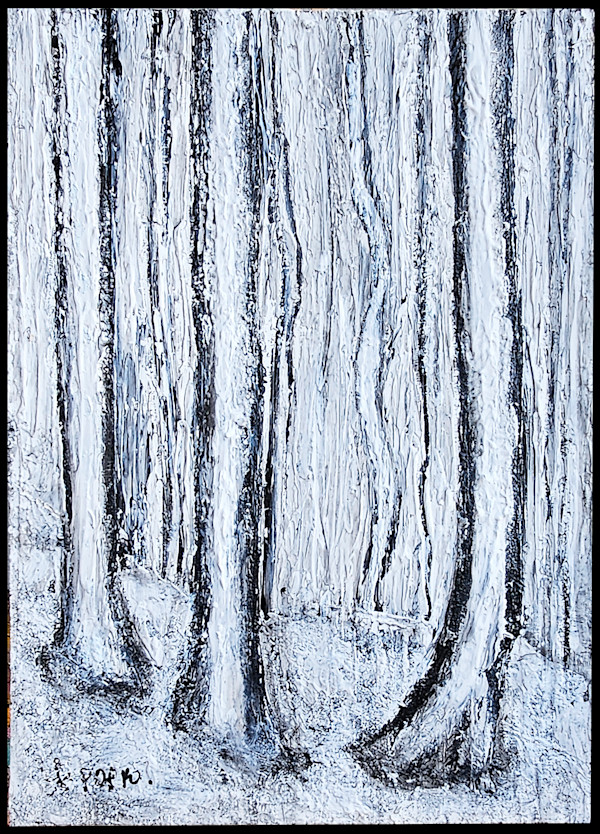 Moravian Winter Forest number TBC by April Popko