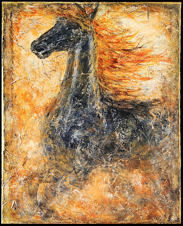 Never Say Never (Fire Horse) by April Popko, Image 6.