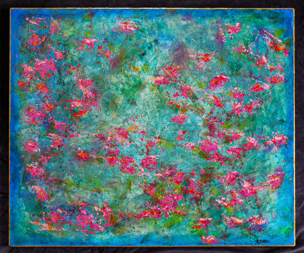 Floating Petals by April Popko