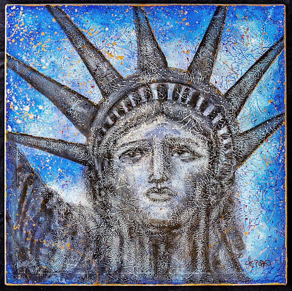 Lady Liberty by April Popko