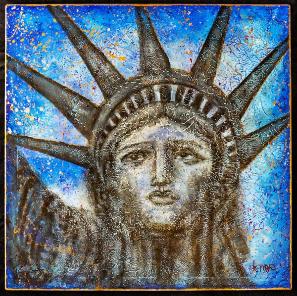 Lady Liberty by April Popko