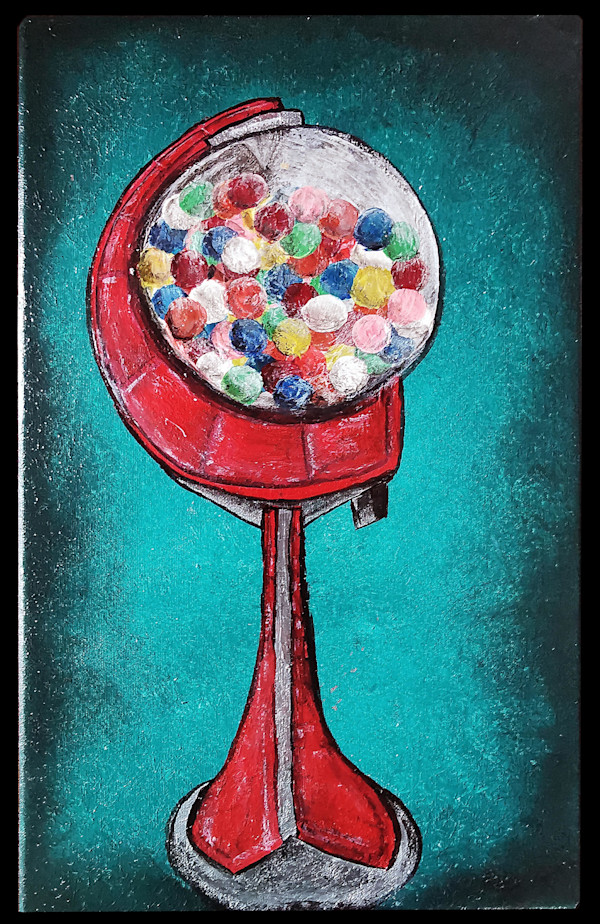Coney Island Gumballs by April Popko