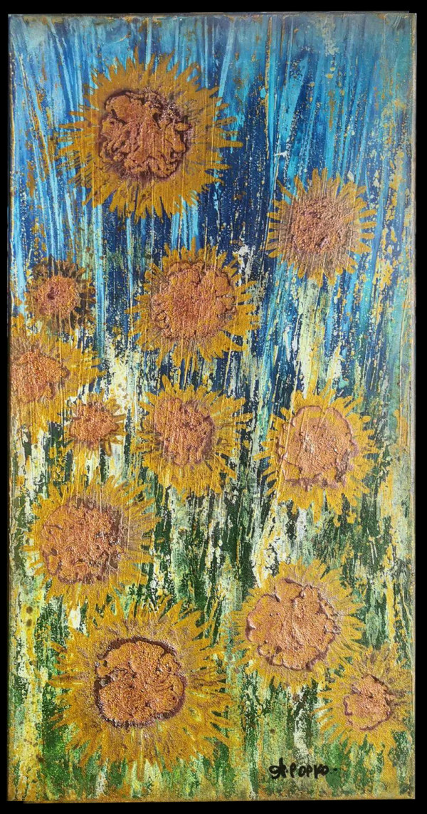 Sunflowers by April Popko