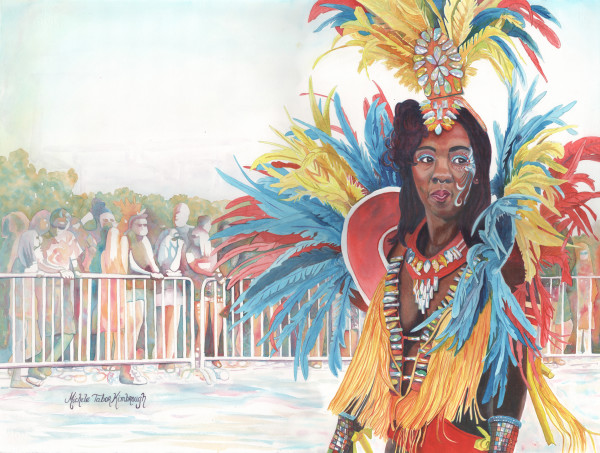 Crucian Carnival Series XXVIII by Michele Tabor Kimbrough