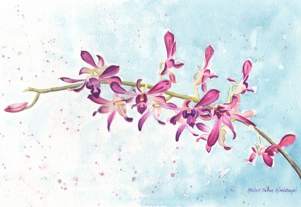 Orchid 4 by Michele Tabor Kimbrough