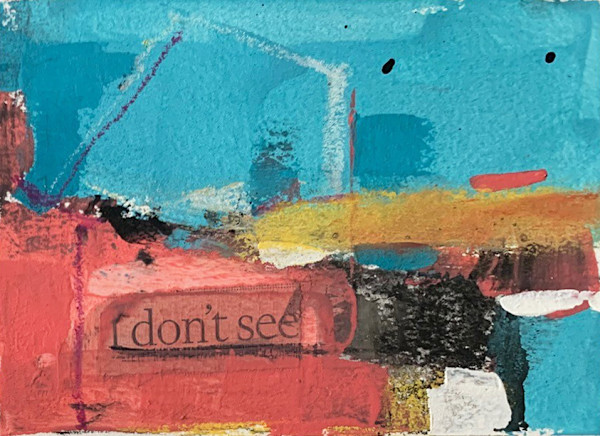 I Don't See It by Rufo Art
