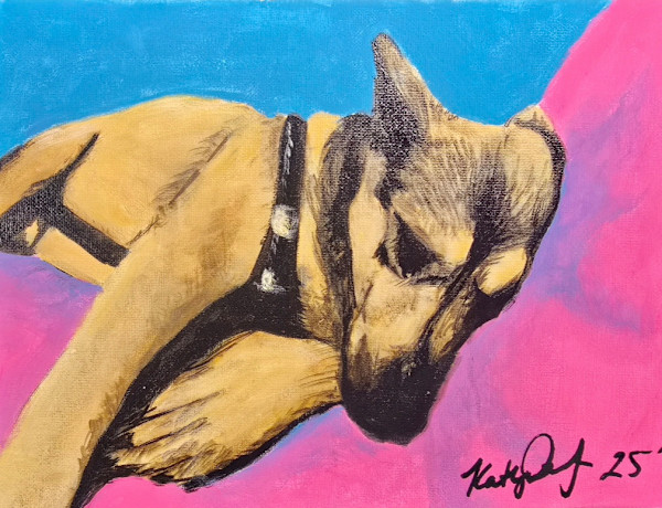 Pet Portrait by Katlyn Dorriety