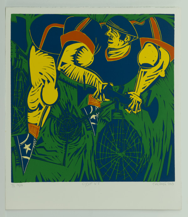 Cyclist No. 8 by Felix Angel