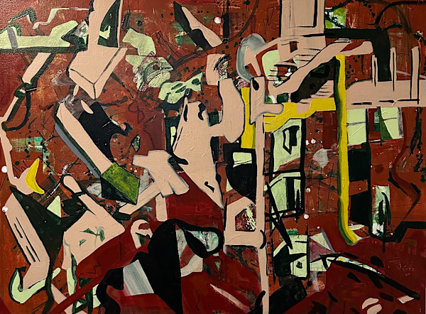 Scatter #3 (red) by Temme Barkin-Leeds