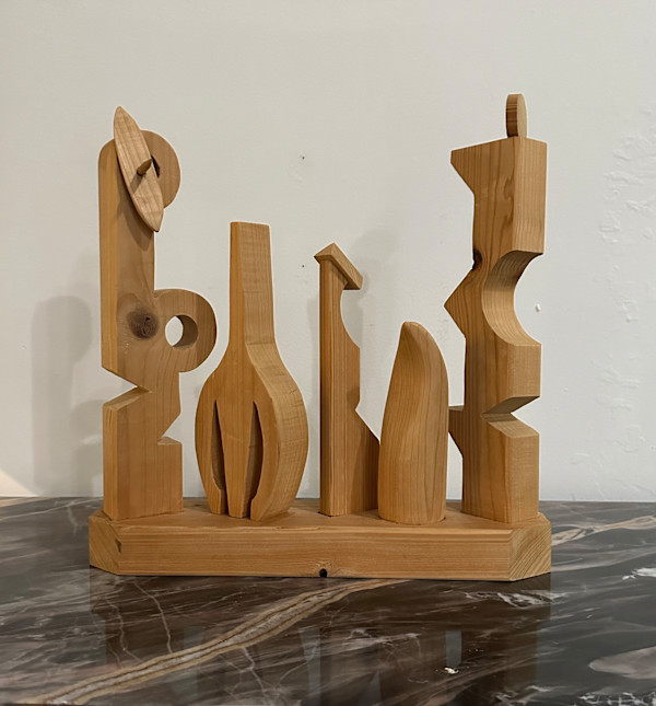 After Rodin's Burghers by Temme Barkin-Leeds