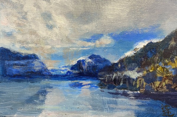 New Zealand Fjords by Betty Huang