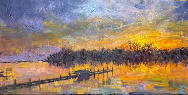 Eastern Shore Sunset by Betty Huang