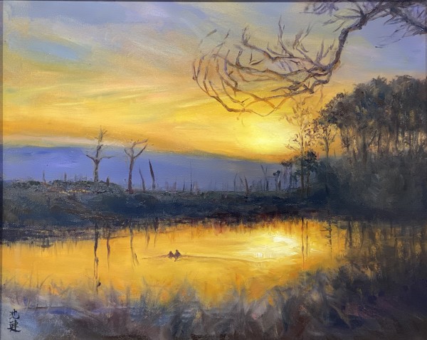 Blackwater Sunset by Betty Huang