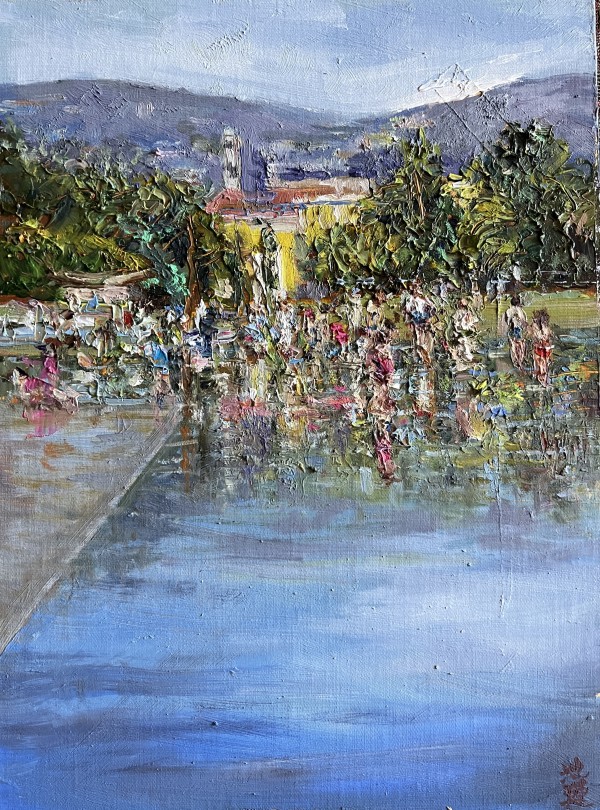 Water Play at Nice - Study by Betty Huang