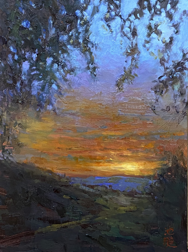 Distant Sunset by Betty Huang