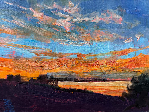 Sunset over Miles River by Betty Huang, Image 4.