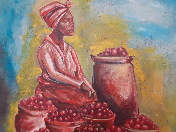 Fruit Seller by AKEEM AGBELEKALE