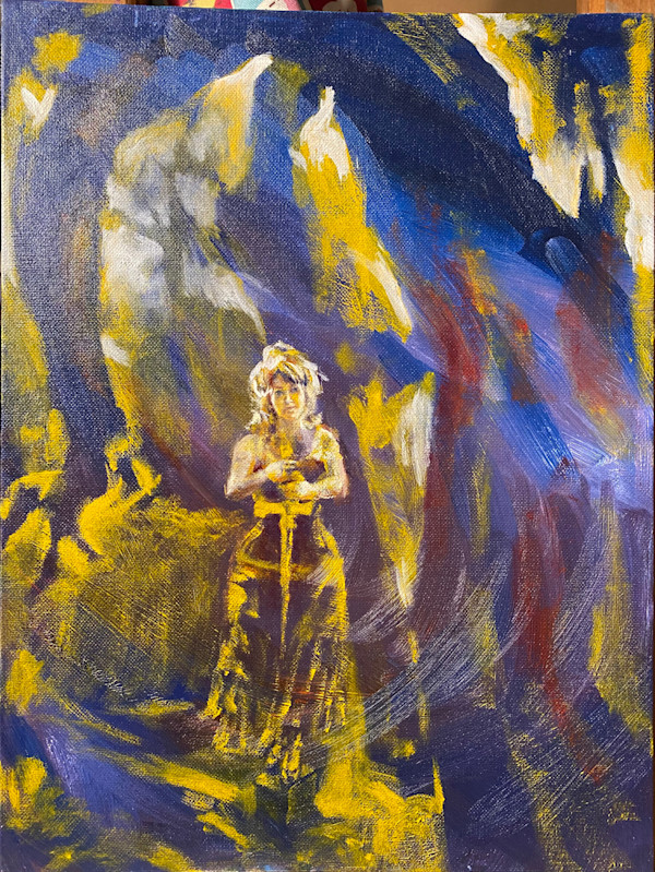 1093 Guardian of the Wood* by Lisa Sutton, Image 1.
