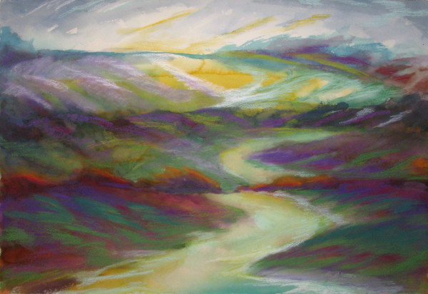 Wind Over Rolling Hills by Lisa Sutton