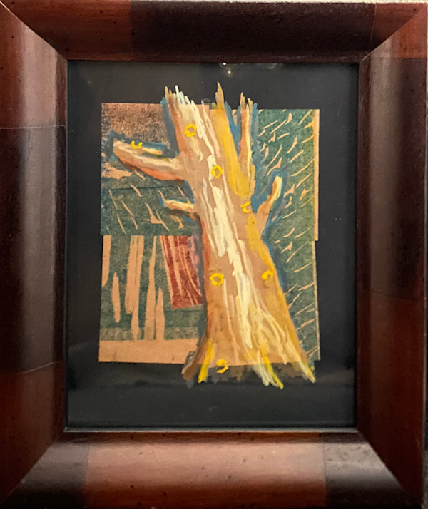 Woodcut by Lisa Sutton, Image 1.