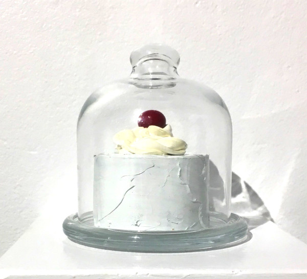 Mini Blue Cake by Sylvia Calver
