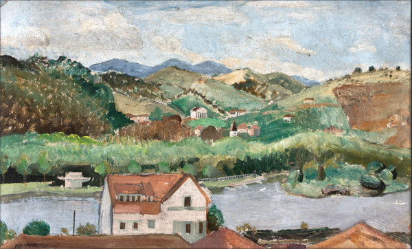 Paisagem de Sao Lourenco, 1951 by Fulvio Pennacchi