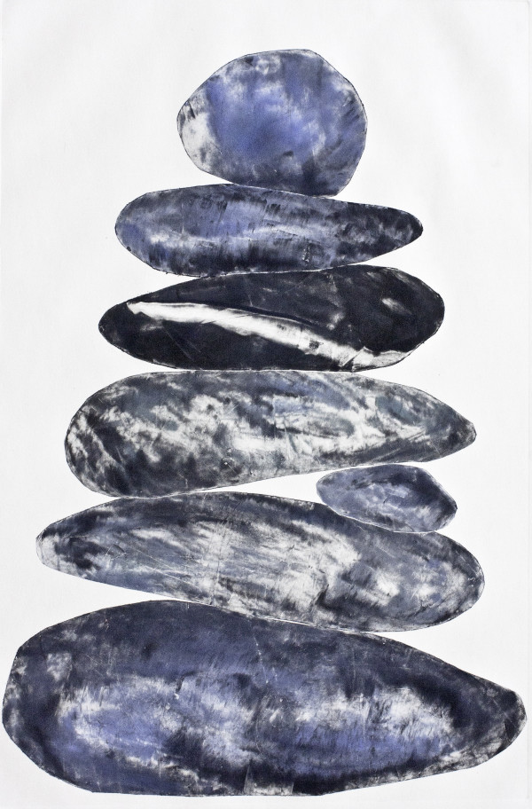 Deep Blue Balance by Sharon Whitham