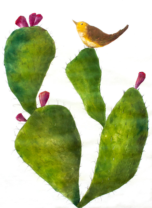 Prickly Perch #4 by Sharon Whitham, Image 1.